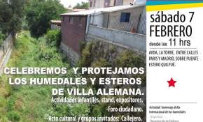 Barrio Norte de Villa Alemana celebrará Día Mundial de Los Humedales 2015