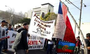 [FOTOS] Pescadores protestaron en Valparaíso y diputados rechazan postergar Ley de la Jibia