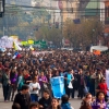 Protesta de Universitarios en Valparaíso