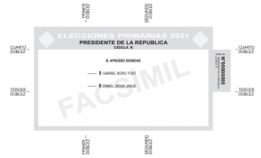 Primarias presidenciales 2021: Así serán las papeletas para este domingo [FOTOS]