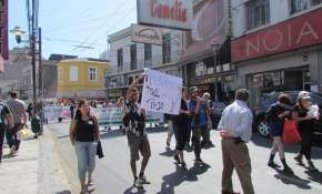 Fotos: Porteños marcharon en contra del proyecto Mall Plaza Barón
