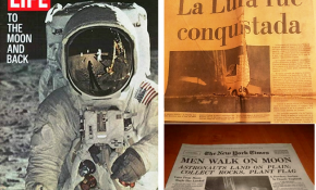 Una hazaña vista desde la prensa:  La llegada del Hombre a la Luna detuvo a Valparaíso y a Chile hace 45 años